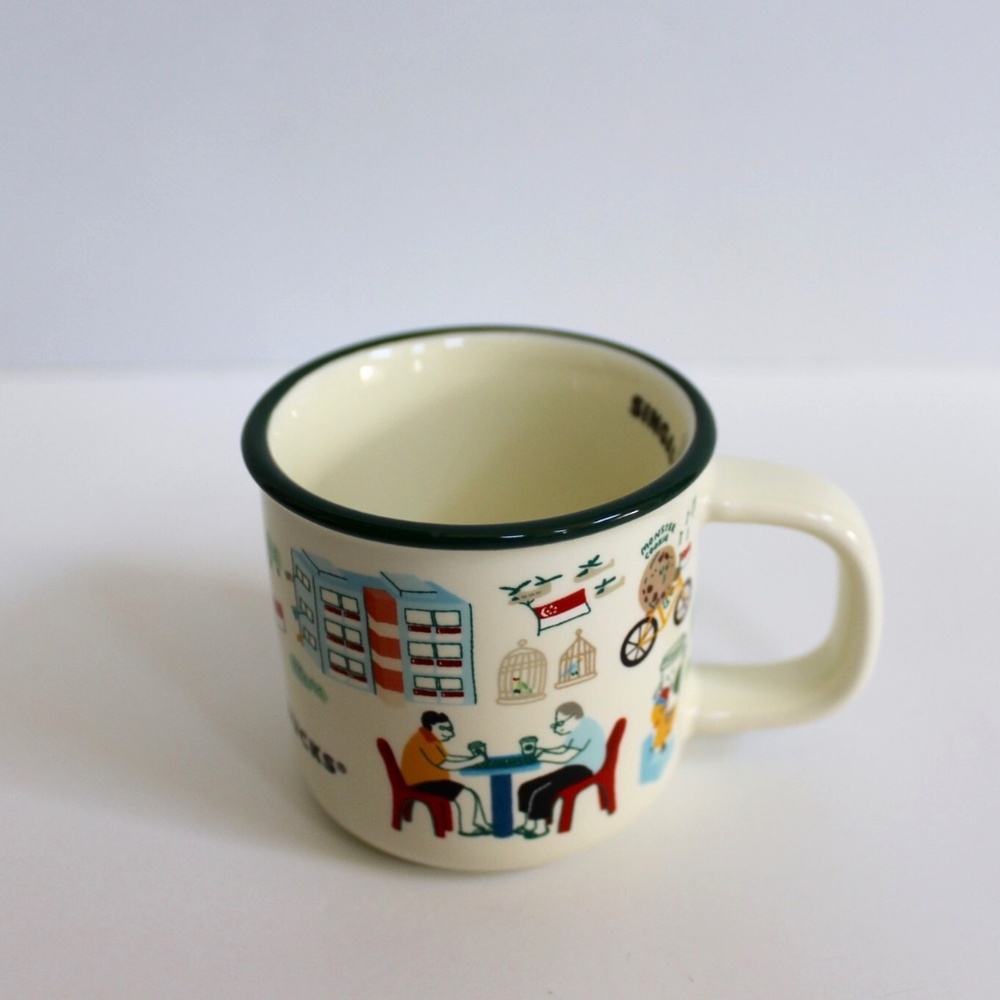 Starbucks x Wheniwasfour Singapore Celebrate Moments Ceramic Mini Cup 3 oz